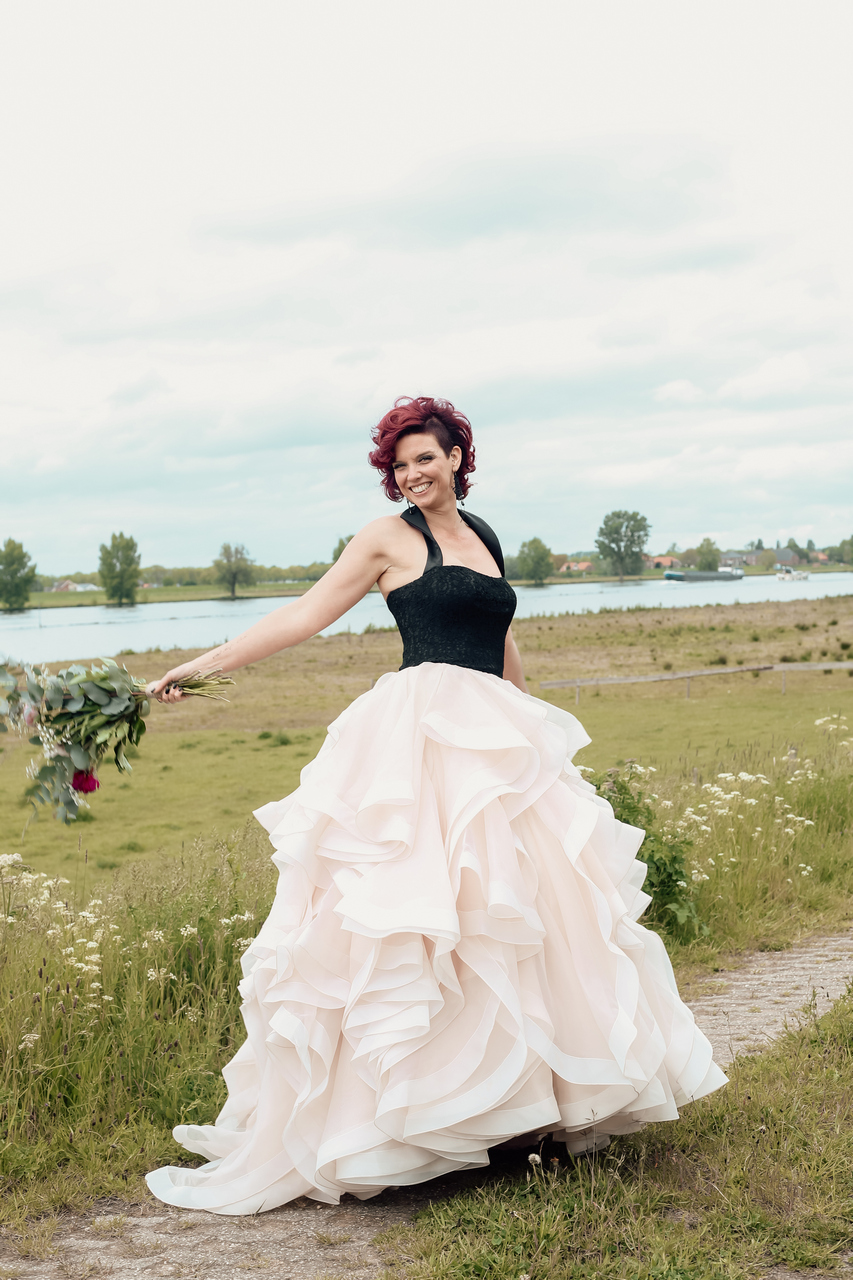 foto trouwjurk carolien